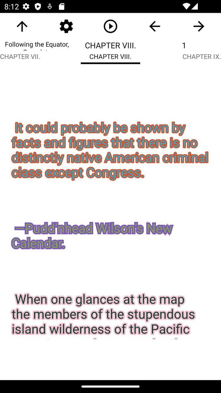 Book: Following the Equator screenshot image 3_Popularmodapk.com