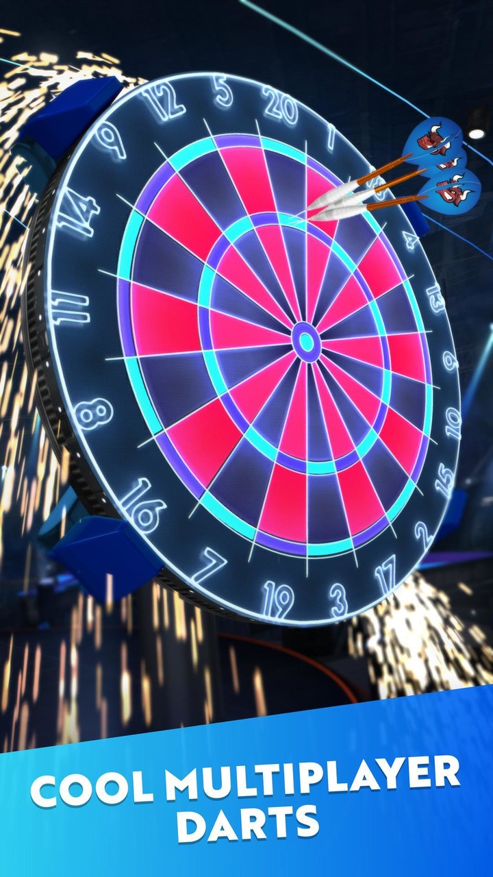 Darts of Fury screenshot image 1_Popularmodapk.com