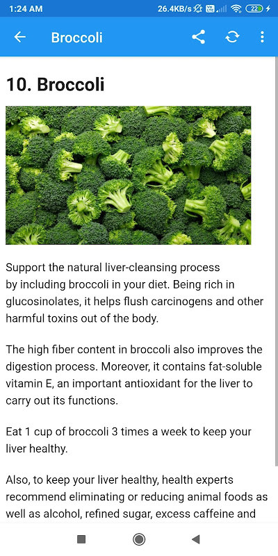 Foods for Liver Cleansing screenshot image 8_Popularmodapk.com