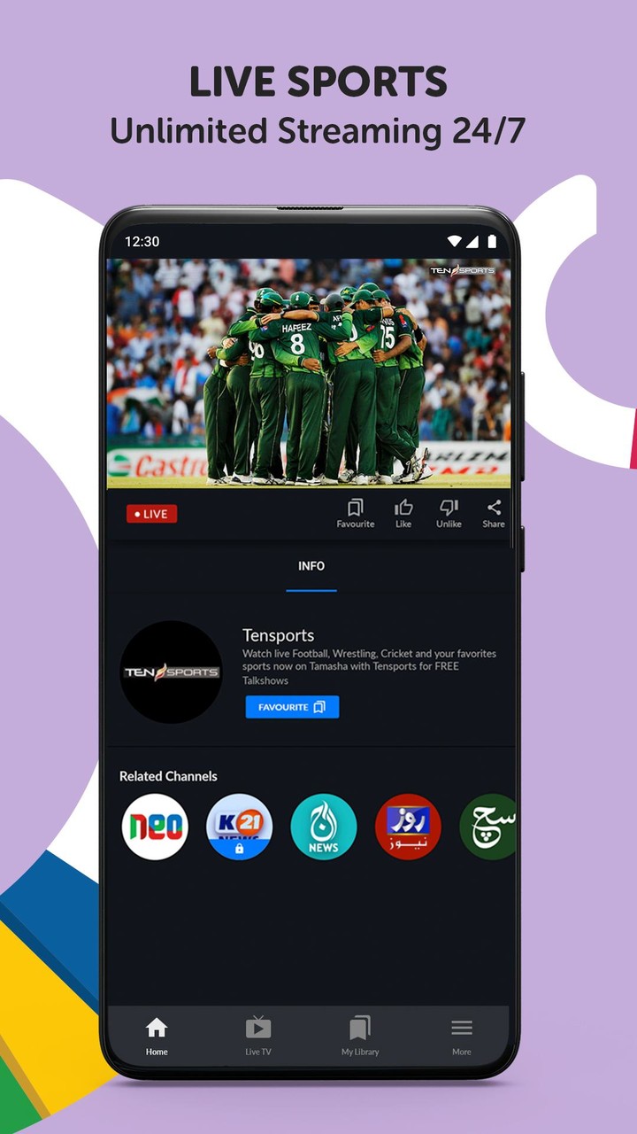Tamasha: Live Cricket, T20WC screenshot image 3_Popularmodapk.com