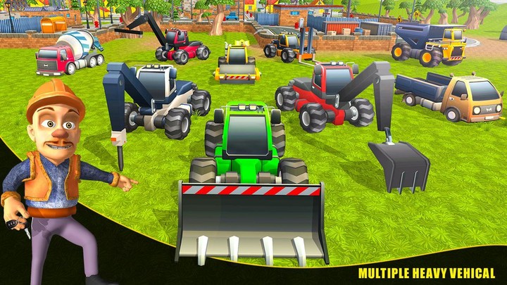 Heavy Construction Machine Sim screenshot image 5_Popularmodapk.com