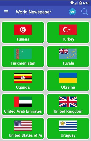 World Newspapers Collection screenshot image 15_Popularmodapk.com