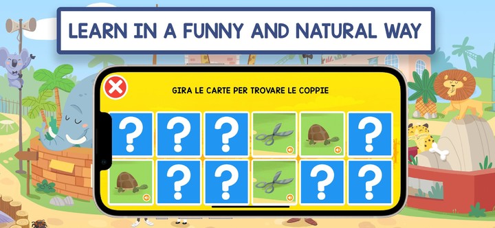 LANGUAKIDS Italian for kids screenshot image 5_Popularmodapk.com