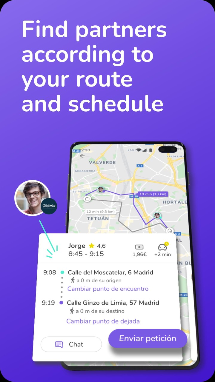 Hoop Carpool Shared Commuting screenshot image 10_Popularmodapk.com