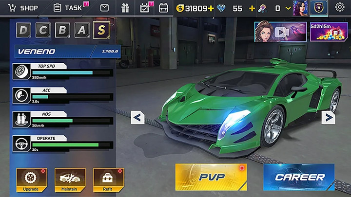 Street Racing HD (Free Shopping) screenshot image 2_Popularmodapk.com