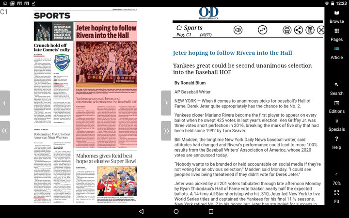 Utica Observer-Dispatch Print screenshot image 3_Popularmodapk.com