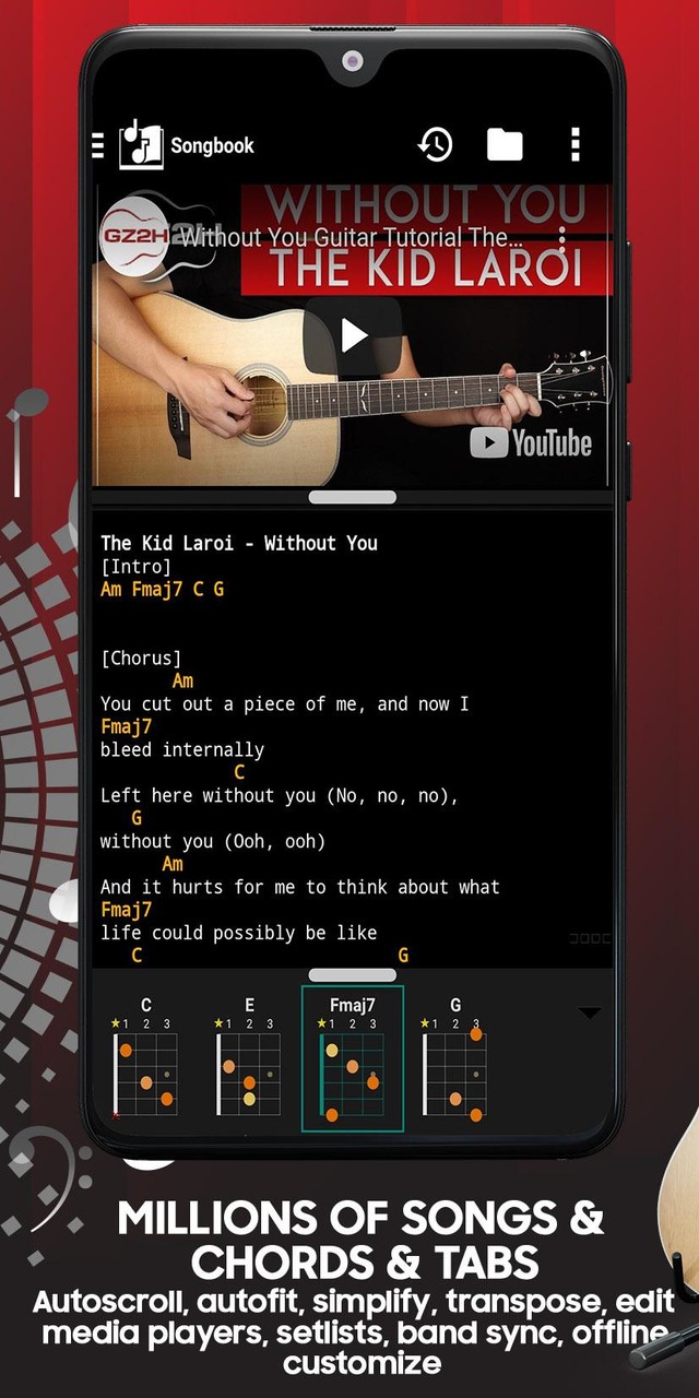 smart Chords: 40 guitar tools… screenshot image 2_Popularmodapk.com