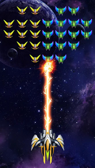 Galaxy Invaders: Alien Shooter(Mod) screenshot image 3_Popularmodapk.com