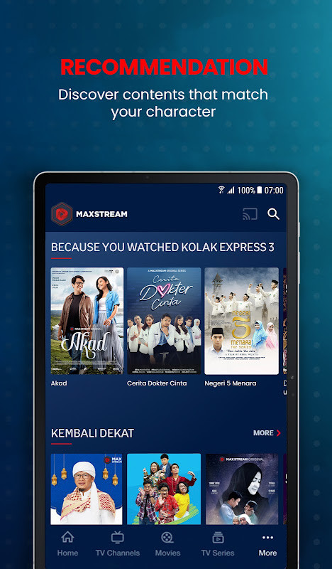 MAXstream screenshot image 3_Popularmodapk.com