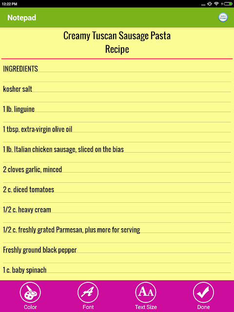 Cool Notepad Rich Text Editor to Write Fancy Notes screenshot image 40_Popularmodapk.com