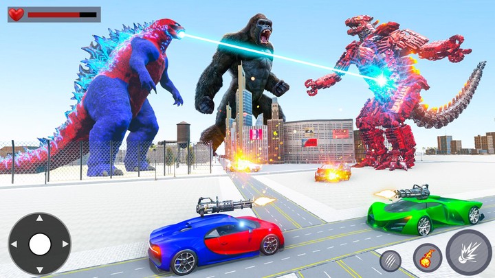 Gorilla Robot Car: Robot Games screenshot image 5_Popularmodapk.com