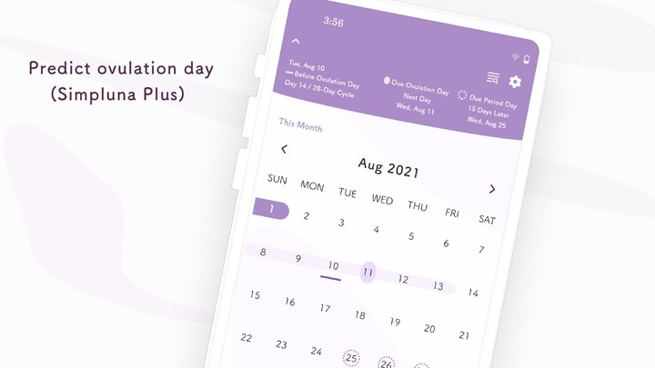 Simpluna: Menstrual Calendar screenshot image 10_Popularmodapk.com