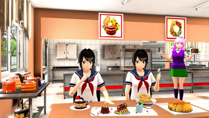 Anime High School: Girl Games screenshot image 3_Popularmodapk.com