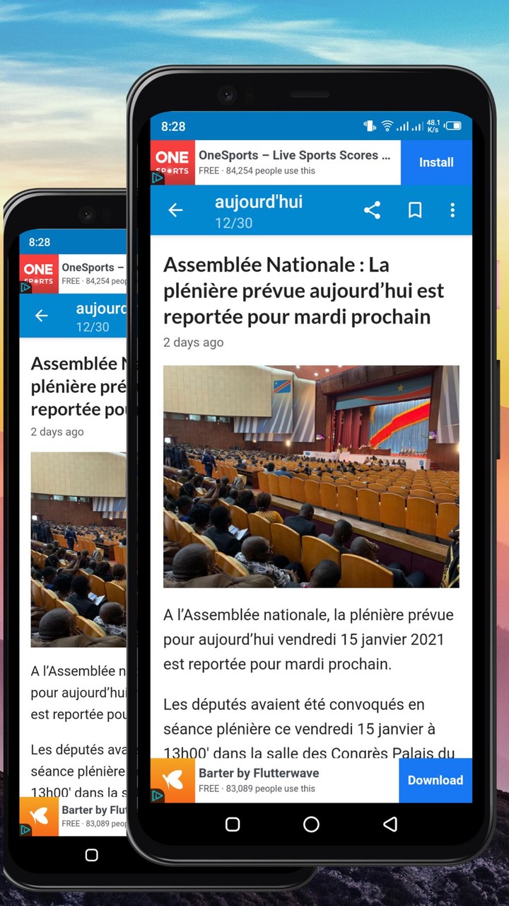 Congo Actualités, - vidéos et infos en direct screenshot image 9_Popularmodapk.com