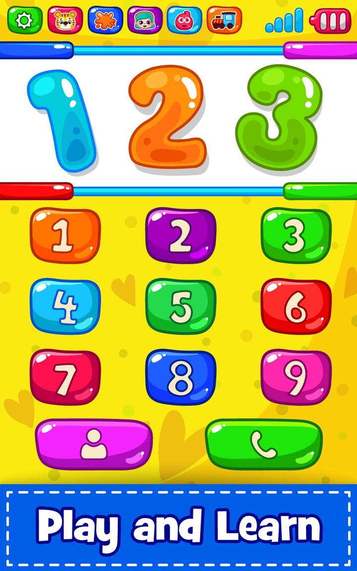 Baby Phone for Toddlers Games screenshot image 2_Popularmodapk.com
