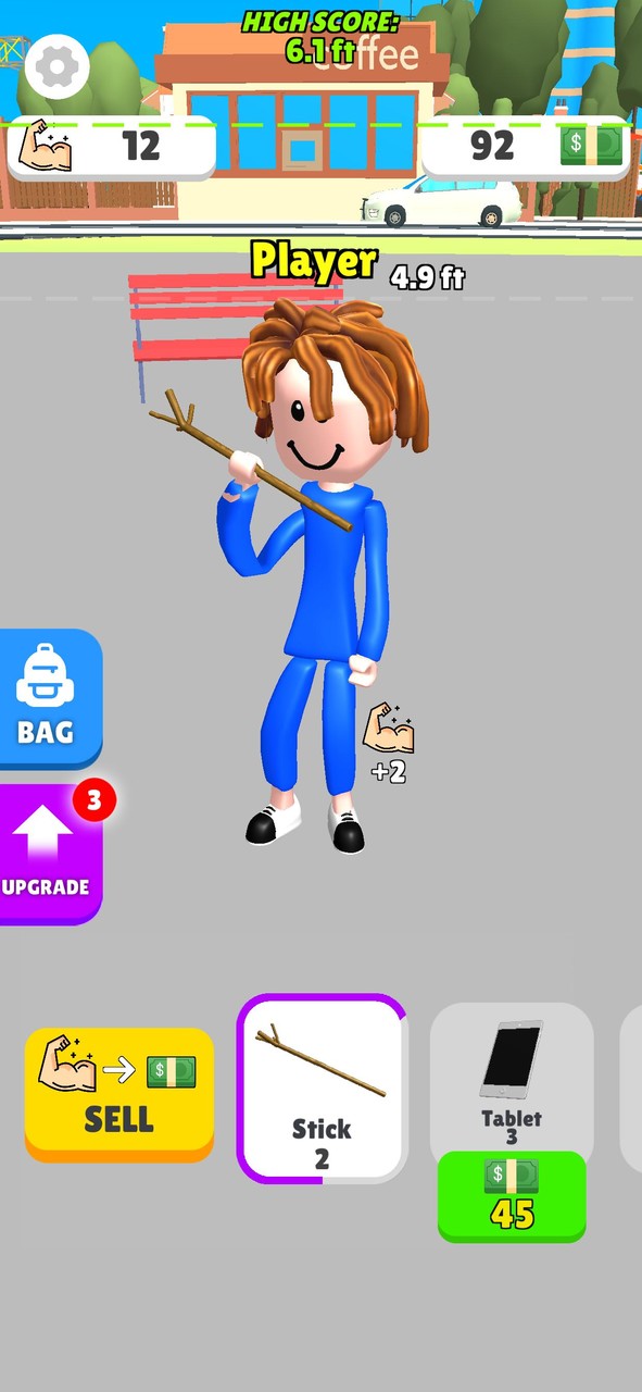 Lifting Hero screenshot image 1_Popularmodapk.com