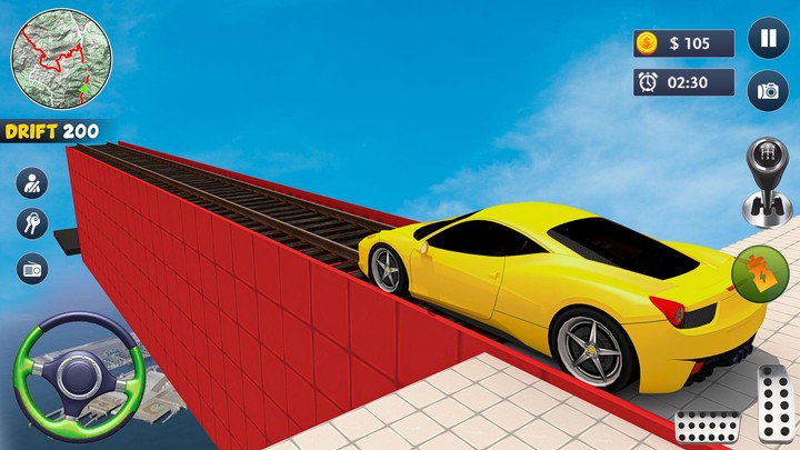 Ramp Car Jump Stunts screenshot image 2_Popularmodapk.com