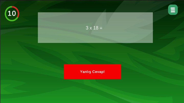 Çarpım Tablosu Oyunu screenshot image 3_Popularmodapk.com