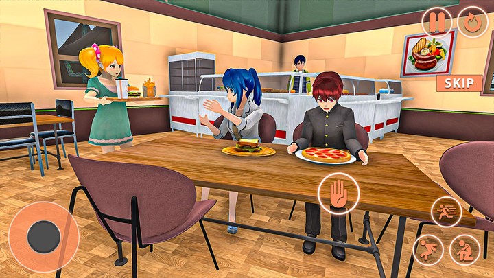 Anime Girl City High School 3D screenshot image 3_Popularmodapk.com
