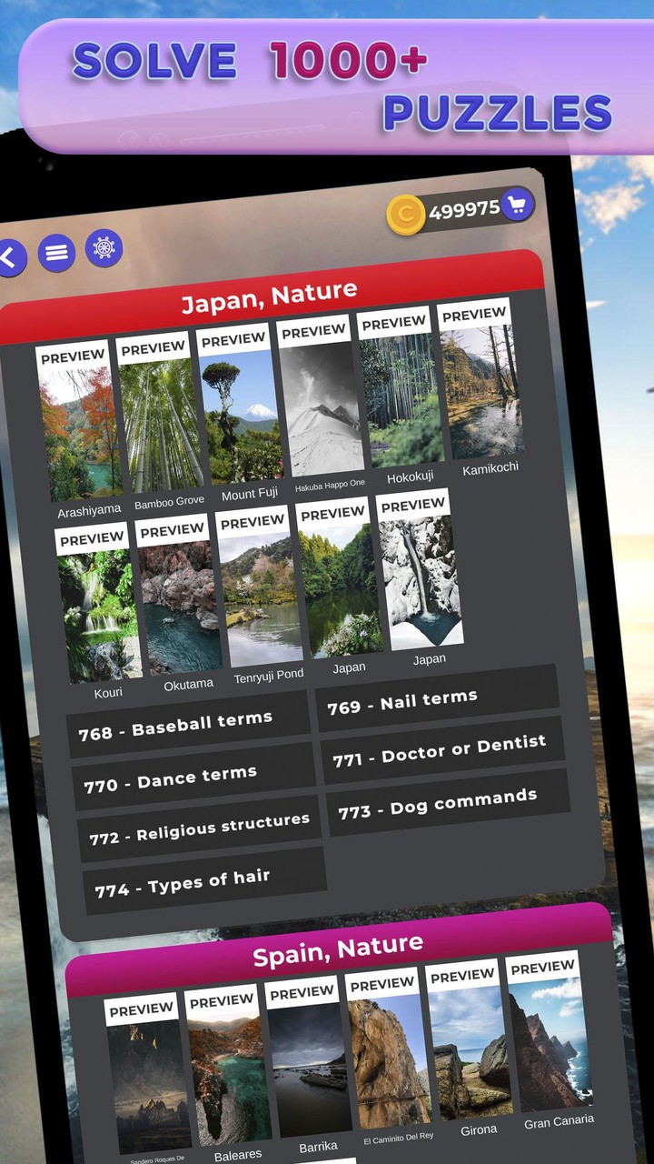 Wordsify Search Nature Puzzles screenshot image 3_Popularmodapk.com