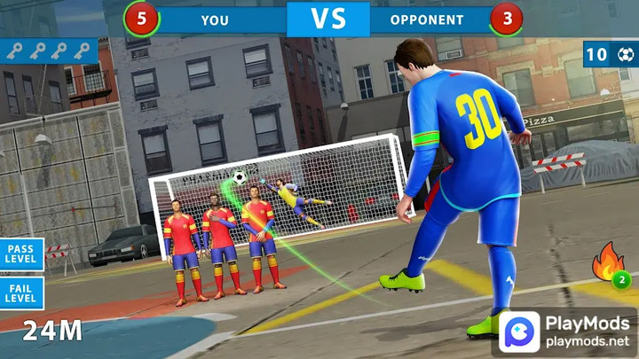 Street Soccer Kick Games<span>(Unlimited Money)</span> screenshot image 2_Popularmodapk.com