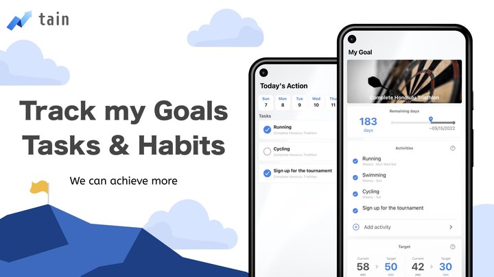 Goal Tracker - Tain screenshot image 1_Popularmodapk.com
