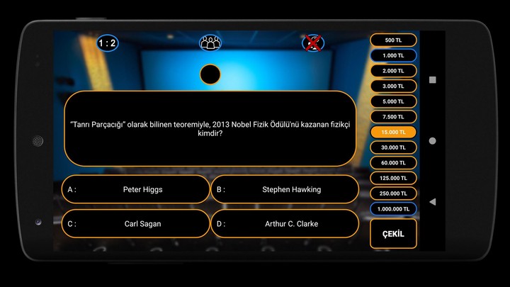 Kim Milyoner 2023 - 15000 SORU screenshot image 2_Popularmodapk.com