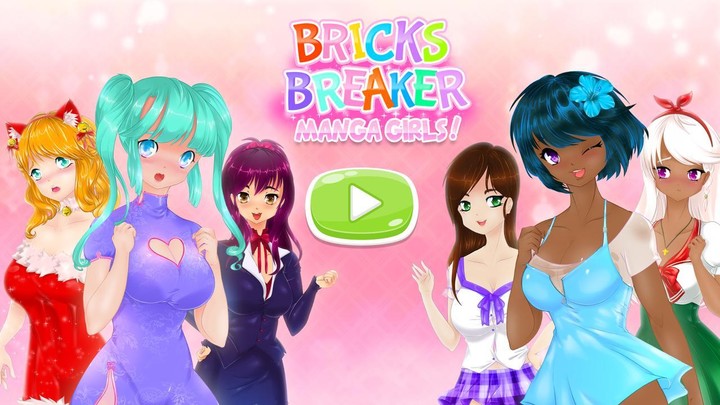 BRICKS BREAKER : Manga girls screenshot image 3_Popularmodapk.com