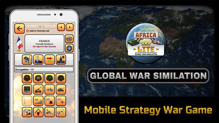 Global War Simulation Africa screenshot image 2_Popularmodapk.com