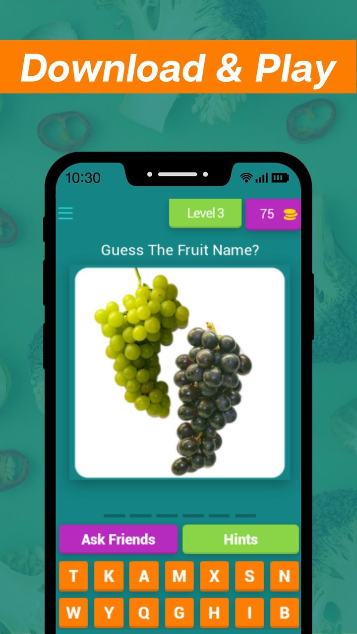 Fruits Picture Quiz screenshot image 4_Popularmodapk.com