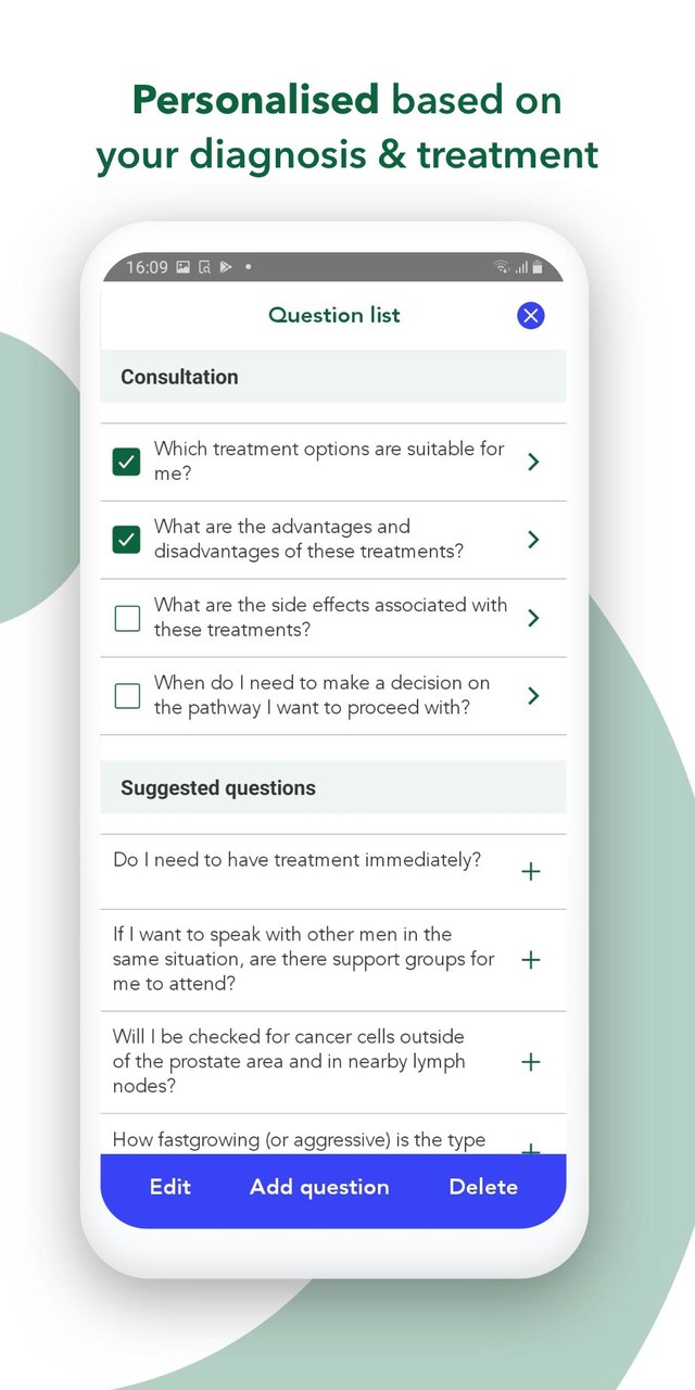 OWise - Prostate Cancer Suppor screenshot image 5_Popularmodapk.com