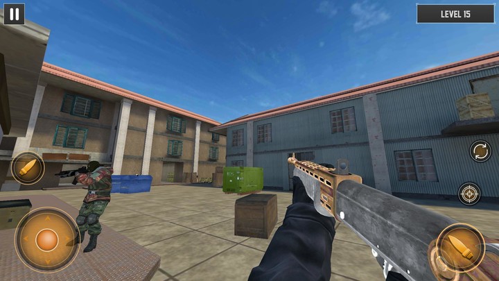 Gun Shooting War Games Offline screenshot image 3_Popularmodapk.com