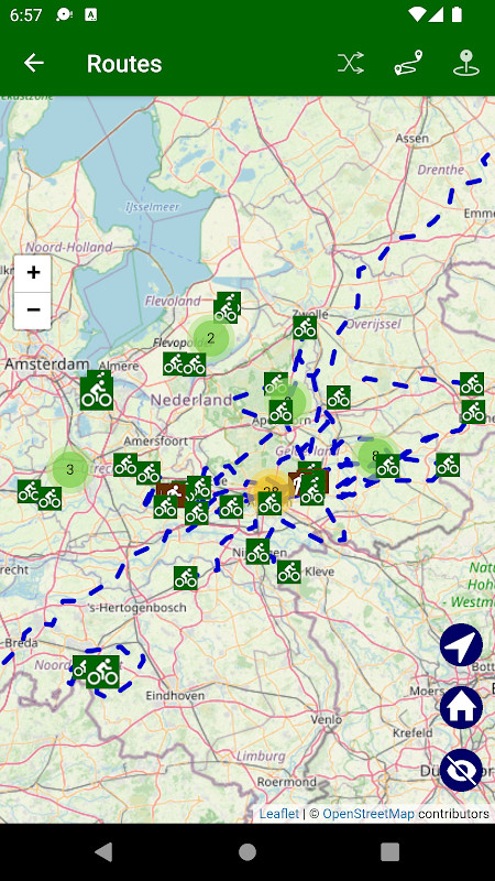 Fietsknoop bike and hiking app screenshot image 13_Popularmodapk.com