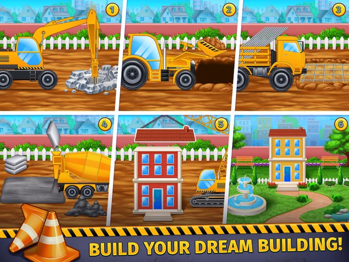 Build house construction truck screenshot image 1_Popularmodapk.com