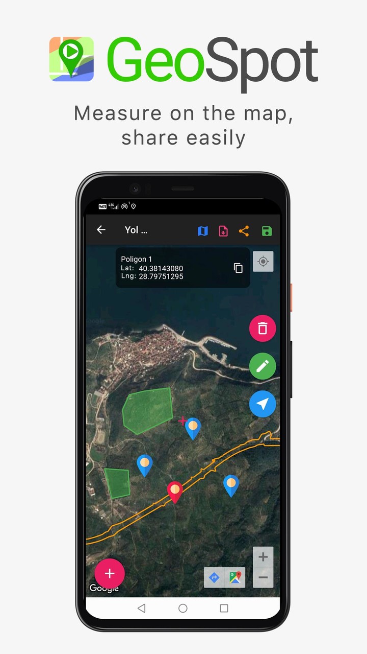 GeoSpot - Field Area Measure screenshot image 1_Popularmodapk.com
