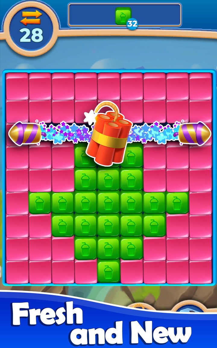 Cube Blast: Match Block Puzzle screenshot image 3_Popularmodapk.com
