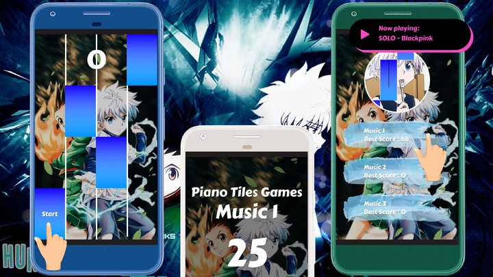 Piano Killua Hunter X Hunter screenshot image 5_Popularmodapk.com