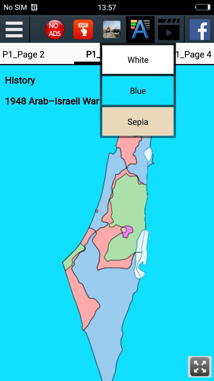 Arab–Israeli conflict History screenshot image 7_Popularmodapk.com