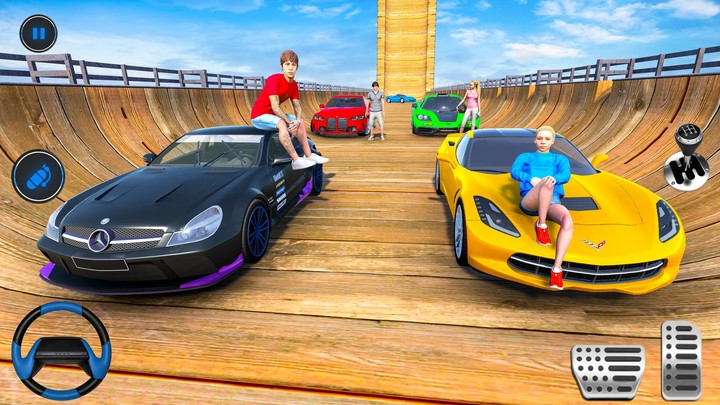 Car Stunts Race Car Simulator screenshot image 3_Popularmodapk.com