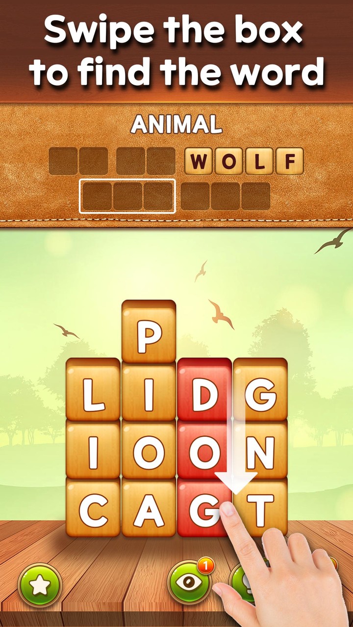 Word Tiles : Swipe Word Puzzle screenshot image 2_Popularmodapk.com