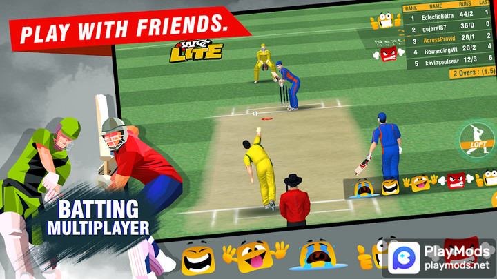 World Cricket Championship<span>(Unlimited Resources)</span> screenshot image 1_Popularmodapk.com