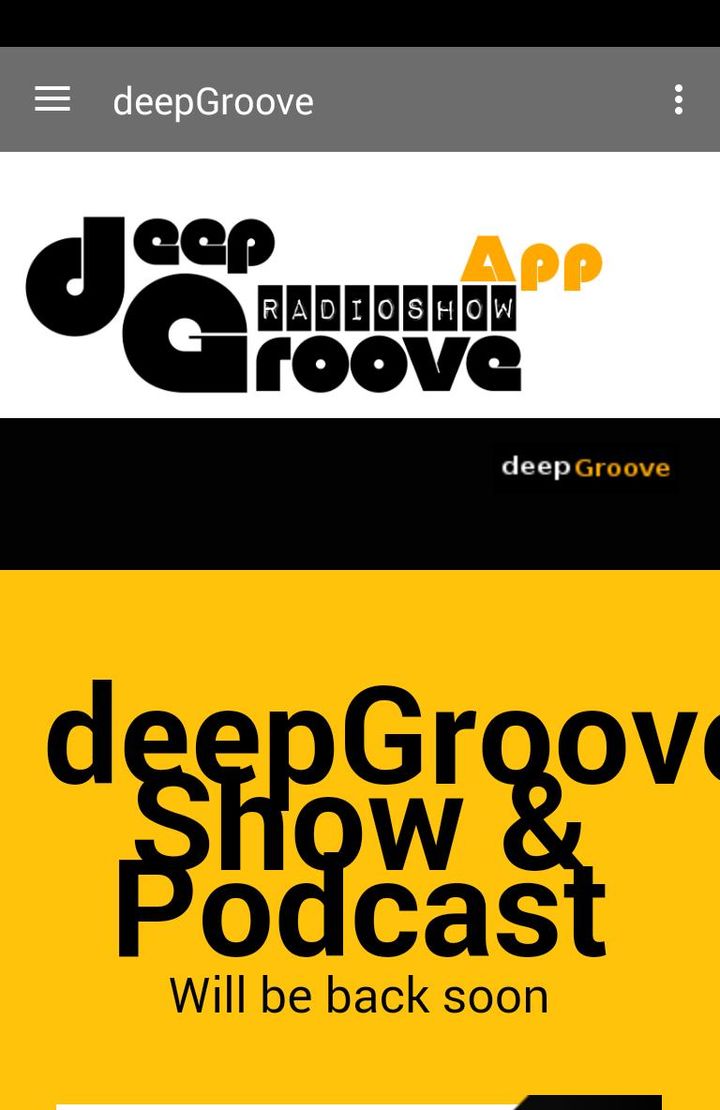 deepGroove Radio Show screenshot image 1_Popularmodapk.com