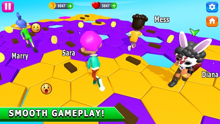 Stumble Run Guys Fall .io race screenshot image 15_Popularmodapk.com