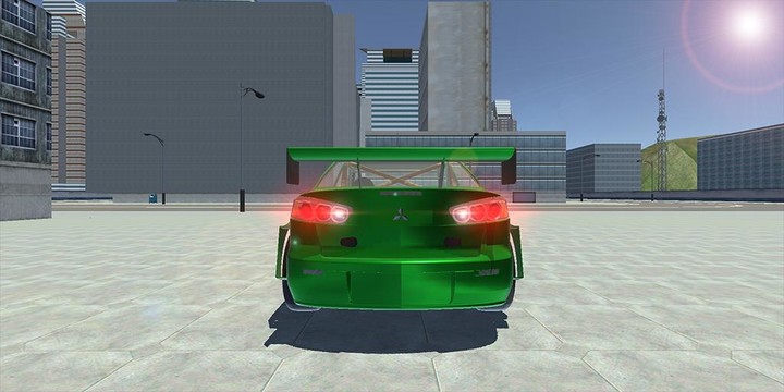 Lancer Evo Drift Simulator screenshot image 4_Popularmodapk.com