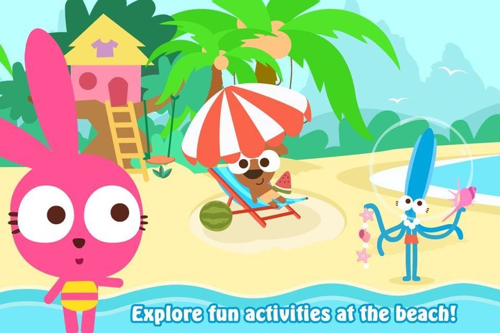 Purple Pink Summer Beach screenshot image 4_Popularmodapk.com