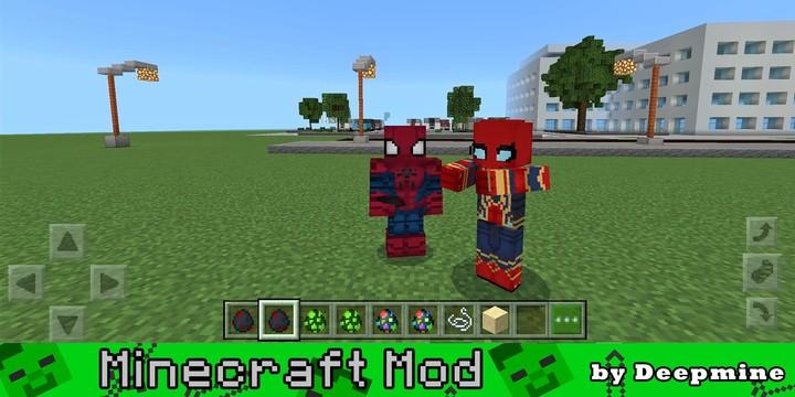 Spider-Man Minecraft Mod screenshot image 2_Popularmodapk.com