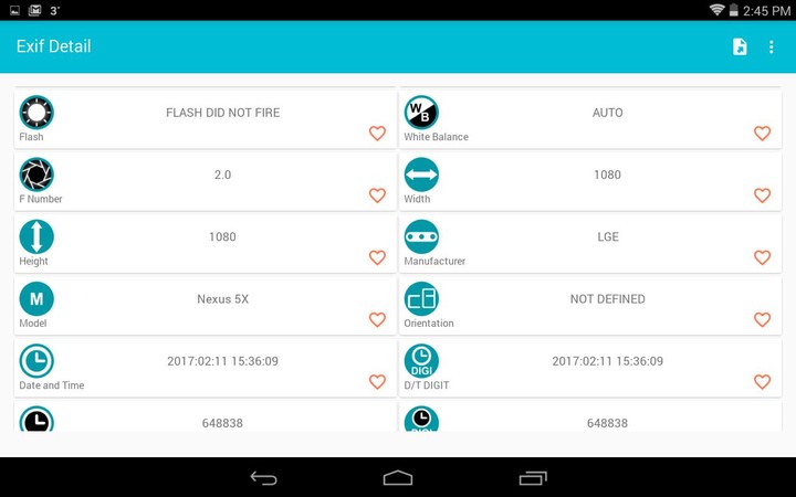 Exif Detail screenshot image 6_Popularmodapk.com
