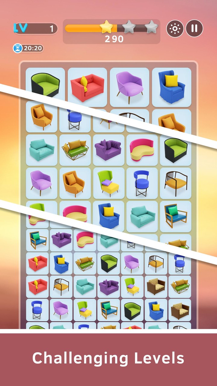 Onet 3D - Classic Link Puzzle screenshot image 5_Popularmodapk.com