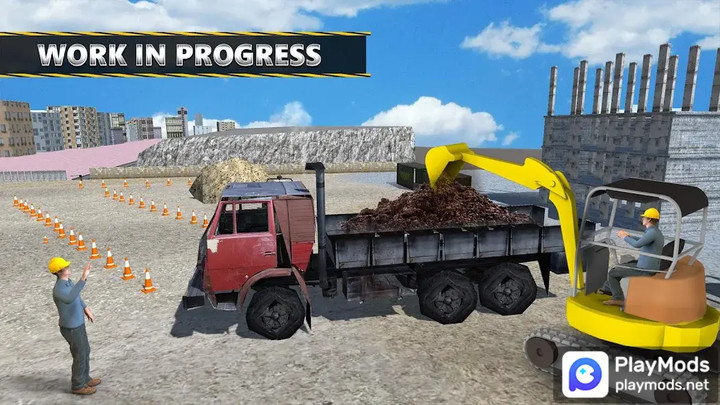 Excavator Crane Simulator Game<span>(Unlock all)</span> screenshot image 3_Popularmodapk.com