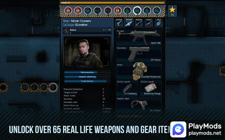 Door Kickers<span>(Unlimited Stars)</span> screenshot image 5_Popularmodapk.com